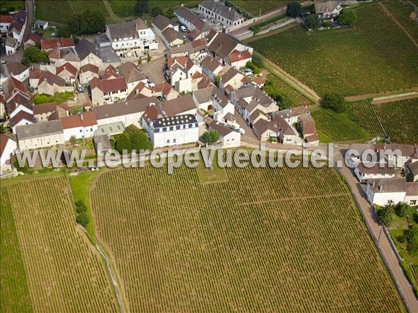 Photo aérienne de Chassagne-Montrachet