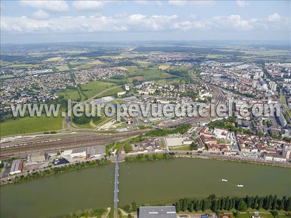 Photo aérienne de Chalon-sur-Sane