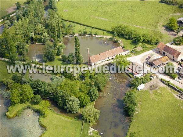 Photo aérienne de La Chapelle-de-Bragny