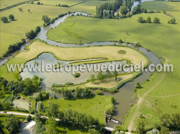 Photo aérienne de La Chapelle-de-Bragny