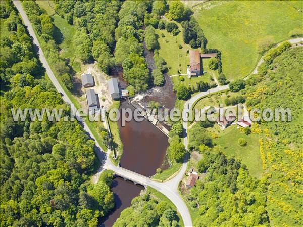 Photo aérienne de Bosmoreau-les-Mines