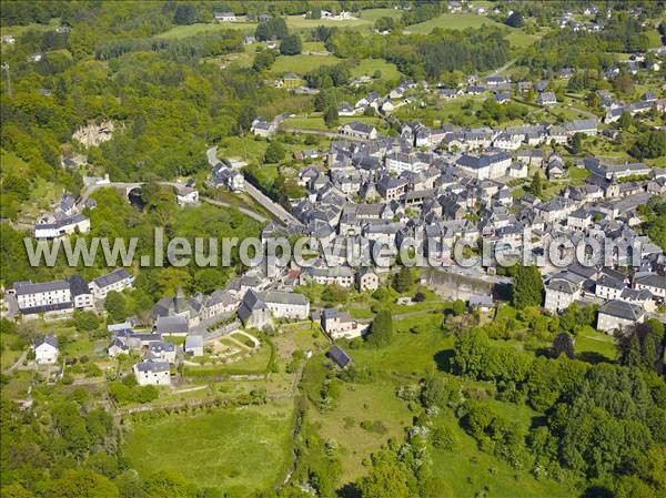 Photo aérienne de Treignac