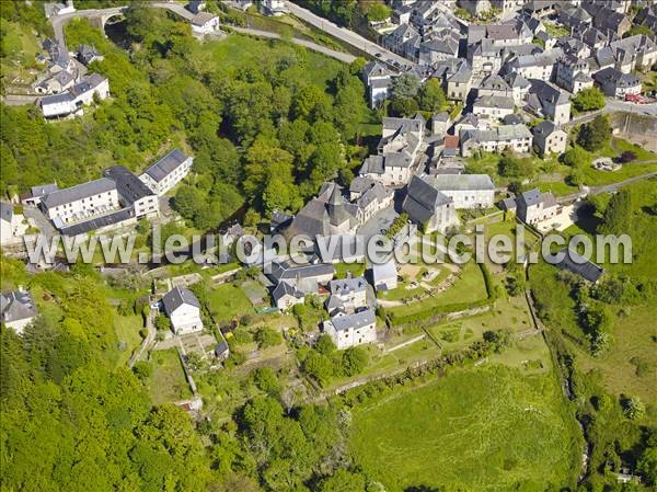 Photo aérienne de Treignac