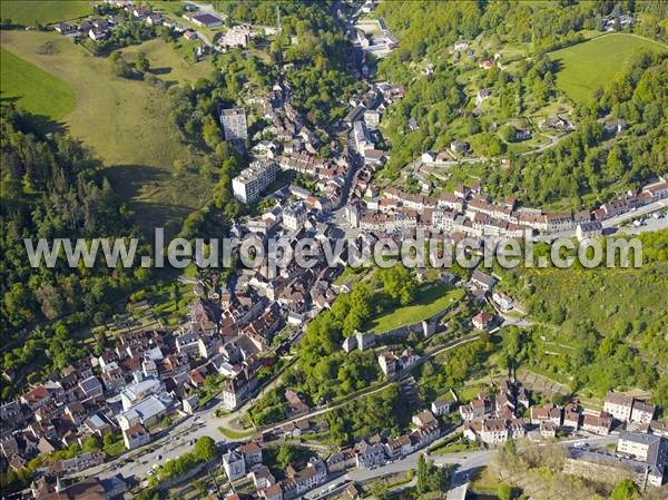 Photo aérienne de Aubusson