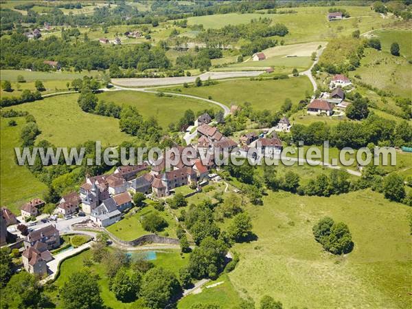 Photo aérienne de Curemonte