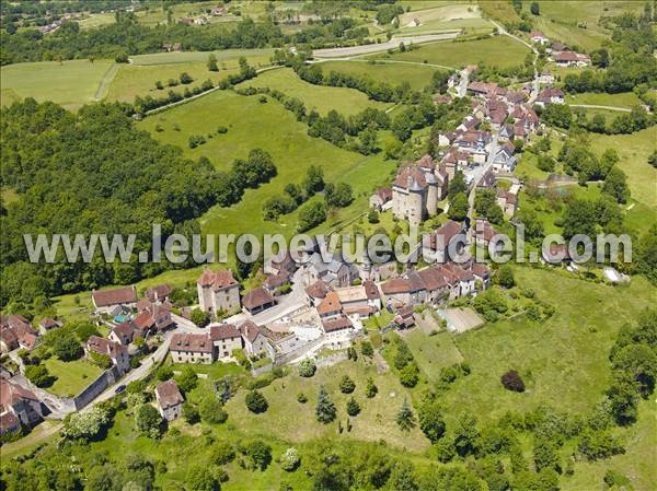 Photo aérienne de Curemonte