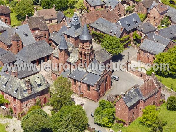 Photo aérienne de Collonges-la-Rouge