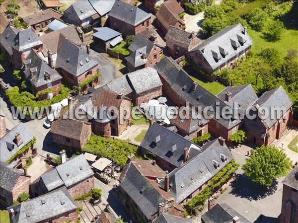 Photo aérienne de Collonges-la-Rouge