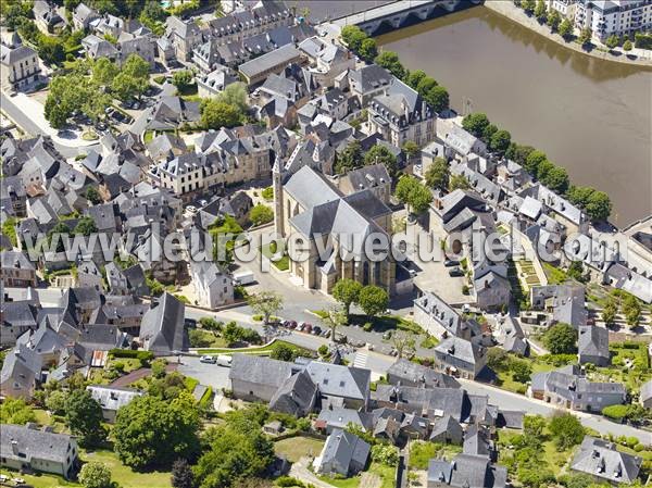 Photo aérienne de Terrasson-Lavilledieu