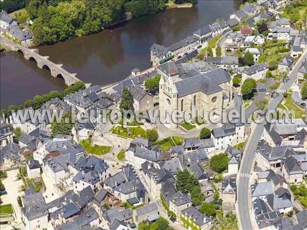 Photo aérienne de Terrasson-Lavilledieu