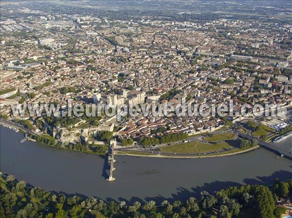 Photo aérienne de Avignon