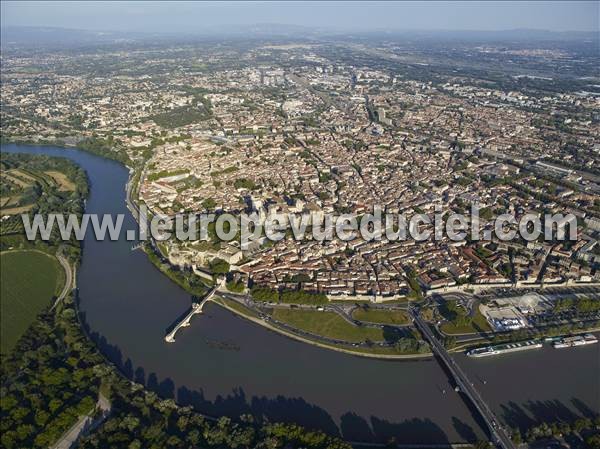 Photo aérienne de Avignon