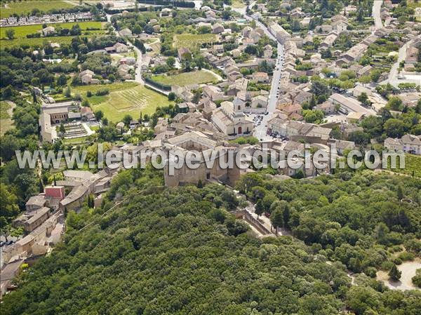 Photo aérienne de Suze-la-Rousse