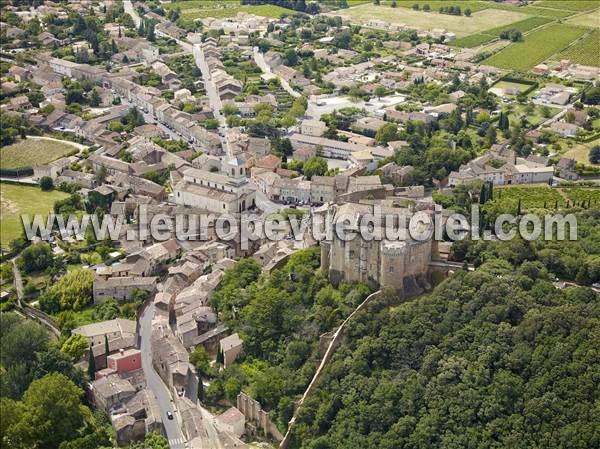 Photo aérienne de Suze-la-Rousse