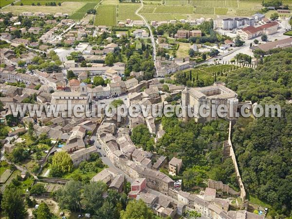 Photo aérienne de Suze-la-Rousse