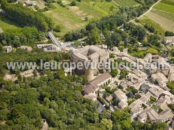 Photo aérienne de Suze-la-Rousse