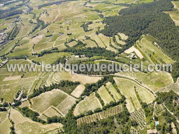 Photo aérienne de Vinsobres