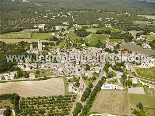 Photo aérienne de Chamaret