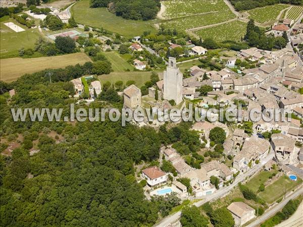 Photo aérienne de Chamaret