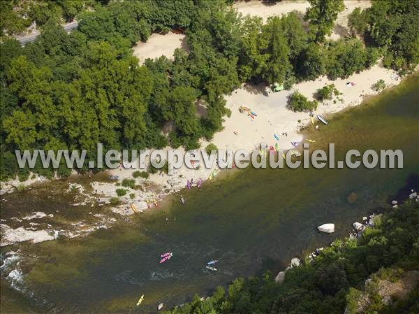 Photo aérienne de Vallon-Pont-d'Arc