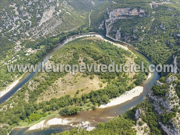 Photo aérienne de Vallon-Pont-d'Arc