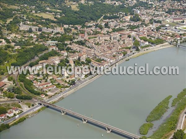 Photo aérienne de La Voulte-sur-Rhne