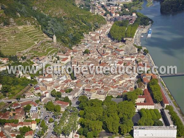 Photo aérienne de Tournon-sur-Rhne