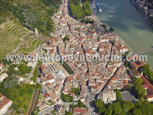 Photo aérienne de Tournon-sur-Rhône