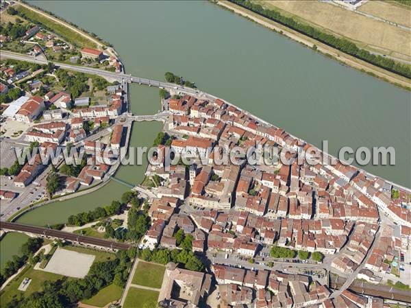 Photo aérienne de Saint-Vallier