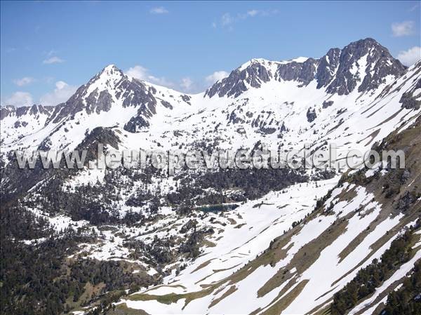 Photo aérienne de Saint-Lary-Soulan