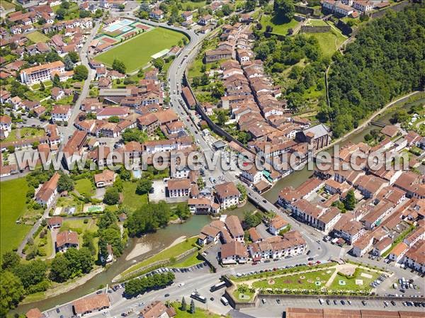 Photo aérienne de Saint-Jean-Pied-de-Port