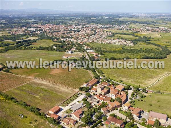 Photo aérienne de Sainte-Colombe-de-la-Commanderie