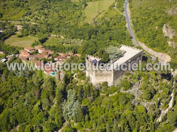 Photo aérienne de Castelnou