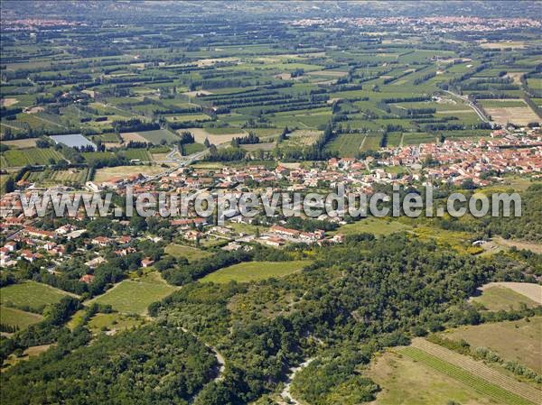 Photo aérienne de Corbre