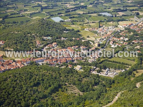 Photo aérienne de Corbère