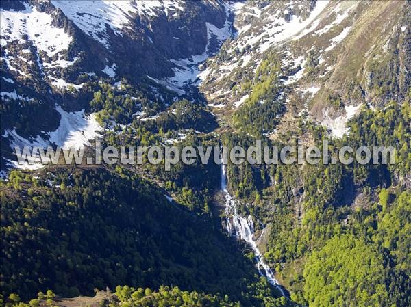 Photo aérienne de Aulus-les-Bains