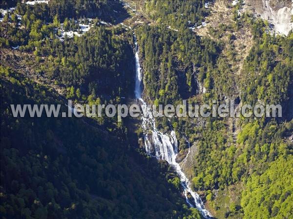 Photo aérienne de Aulus-les-Bains