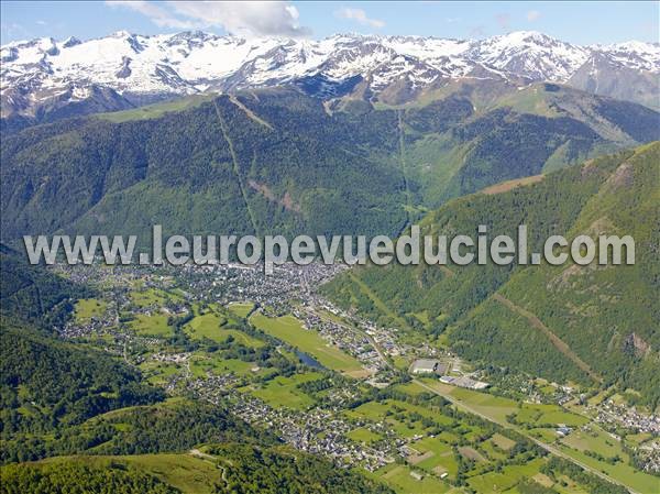 Photo aérienne de Bagnres-de-Luchon