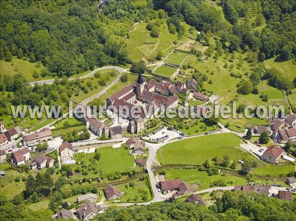 Photo aérienne de Baume-les-Messieurs