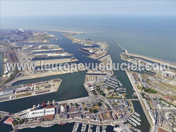 Photo aérienne de Dunkerque