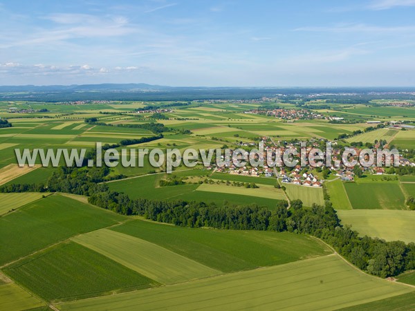 Photo aérienne de Wittersheim