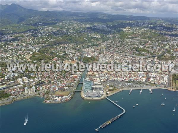 Photo aérienne de Fort-de-France