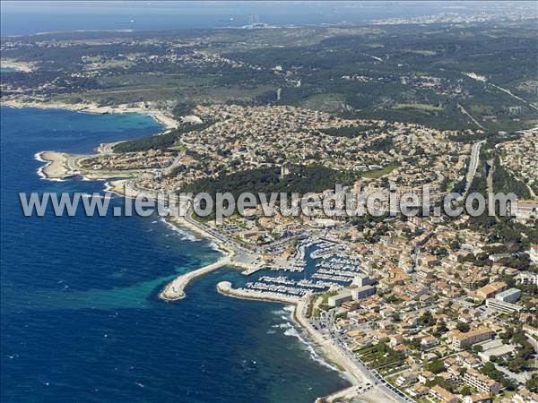 Photo aérienne de Sausset-les-Pins