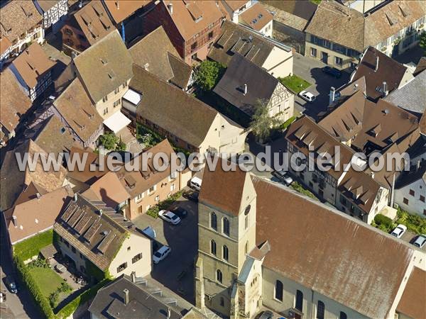 Photo aérienne de Eguisheim