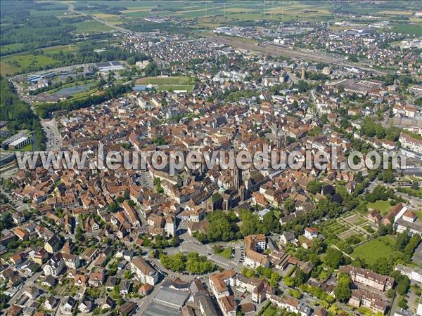 Photo aérienne de Slestat