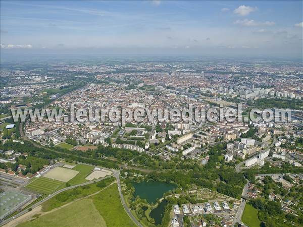 Photo aérienne de Strasbourg