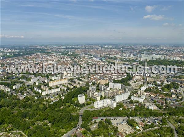 Photo aérienne de Strasbourg