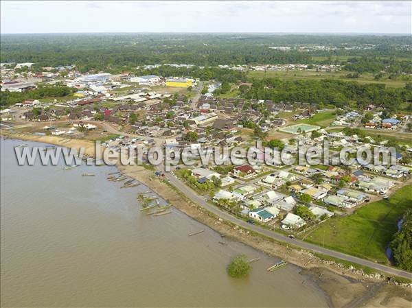 Photo aérienne de Saint-Laurent-du-Maroni