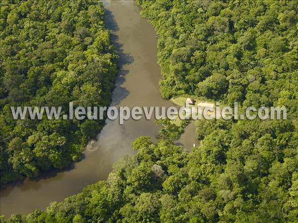 Photo aérienne de Kourou