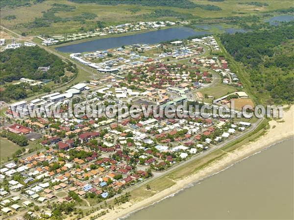 Photo aérienne de Kourou